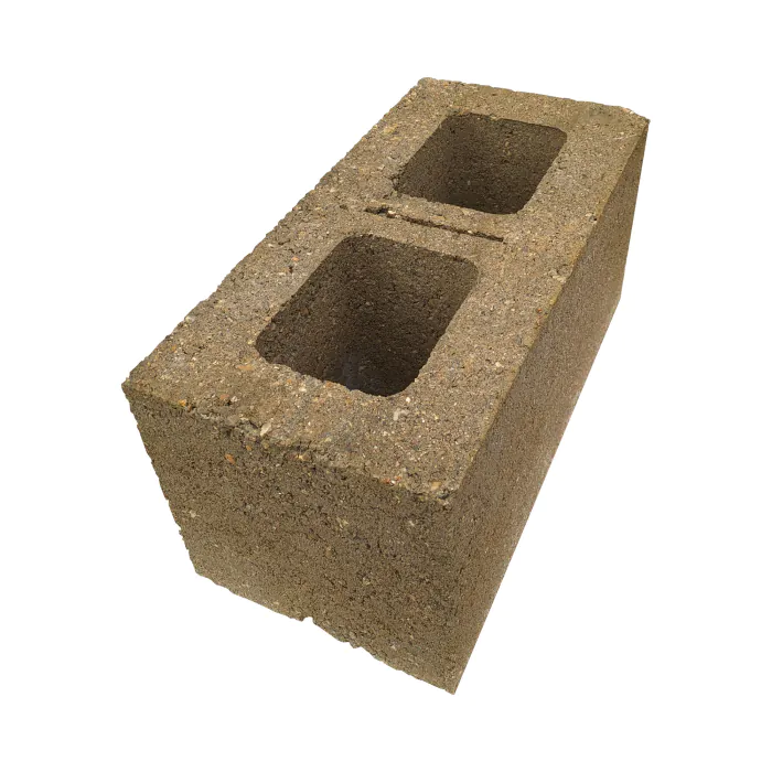 コンクリート　CONCRETE 7.3n Solid Dense Concrete Block – 440 x 215 x 140mm – M