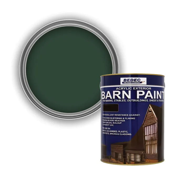 Bedec Barn Paint Satin Dark Green